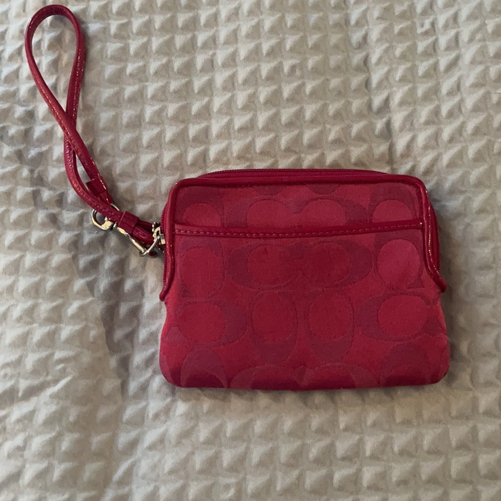Coach wristlet and wallet combo - Picture 2 of 3